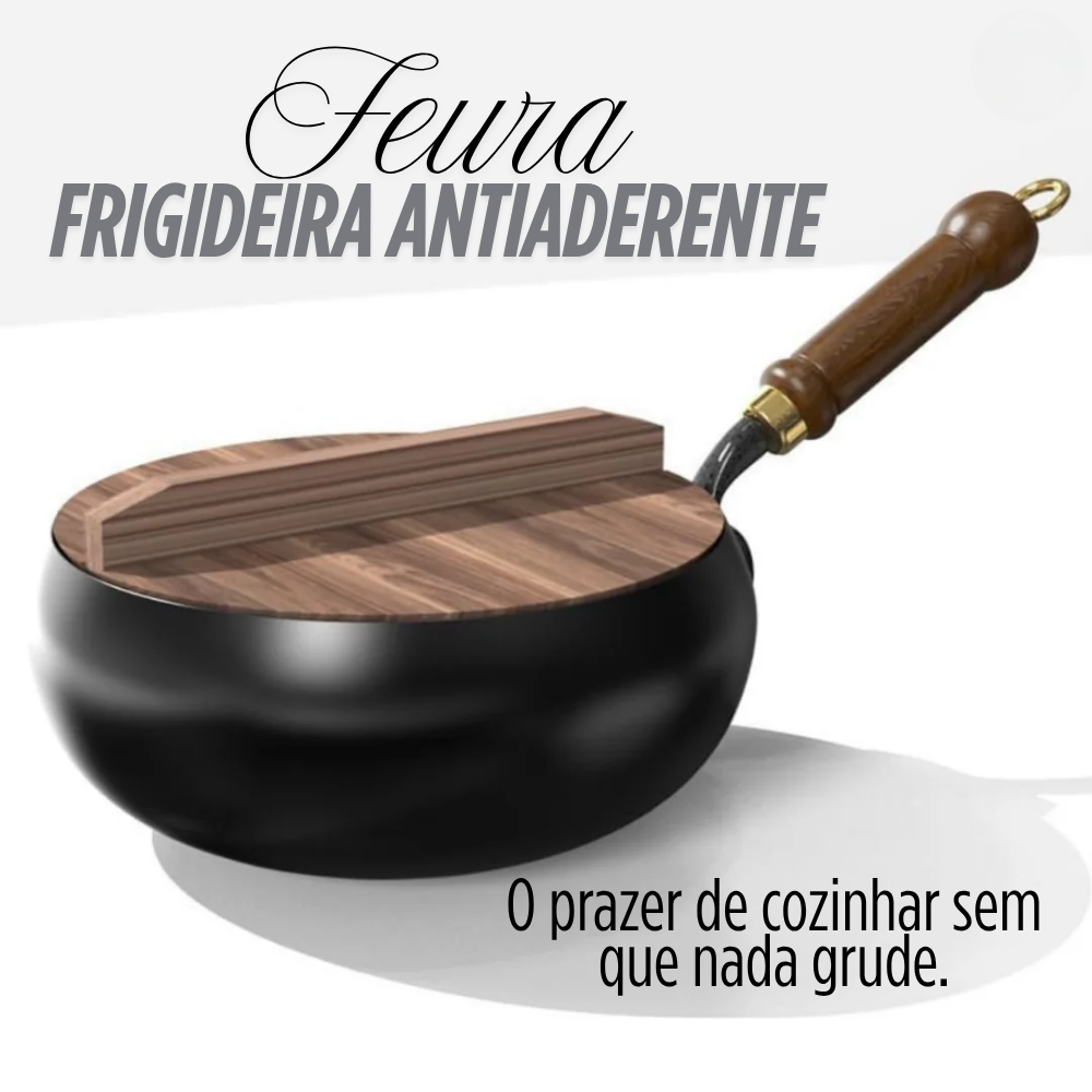 Frigideira antiaderente Feura