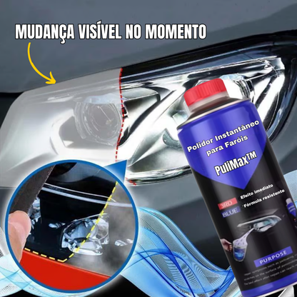 PuliMax™ | Spray Polidor Instantâneo para Faróis