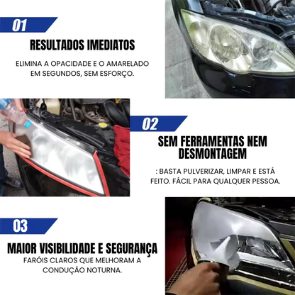 PuliMax™ | Spray Polidor Instantâneo para Faróis
