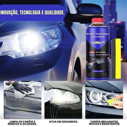 PuliMax™ | Spray Polidor Instantâneo para Faróis