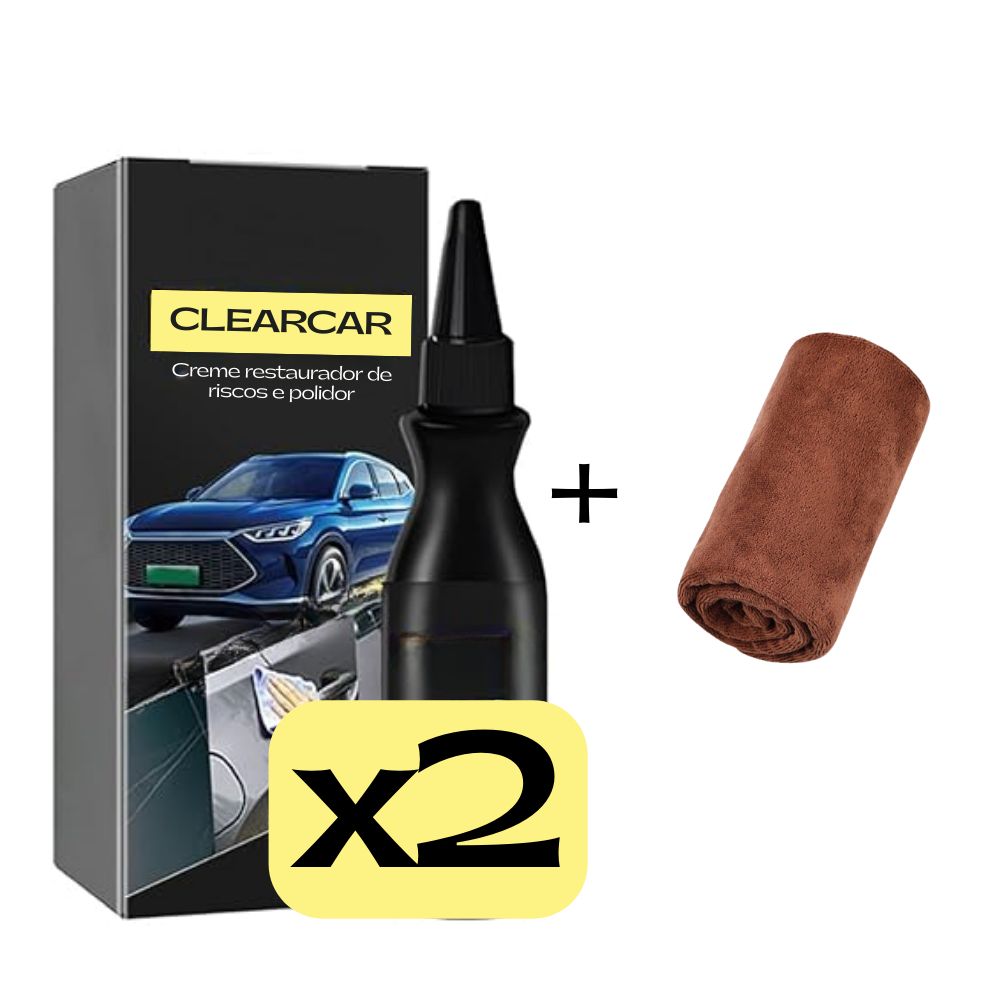 ClearCar | Creme restaurador de riscos e polidor