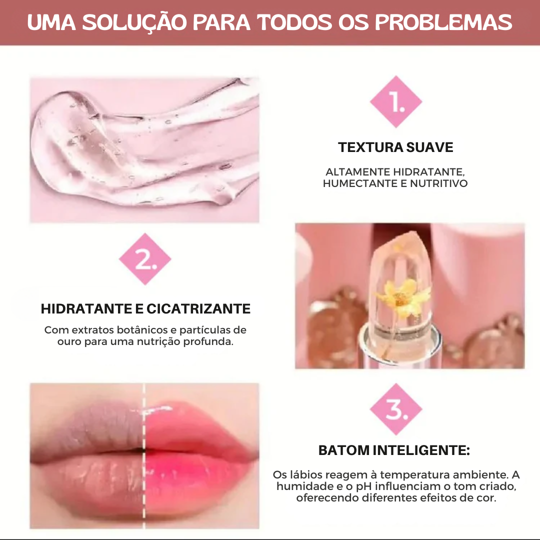 PHGlow™ | Batom Adaptável ao pH