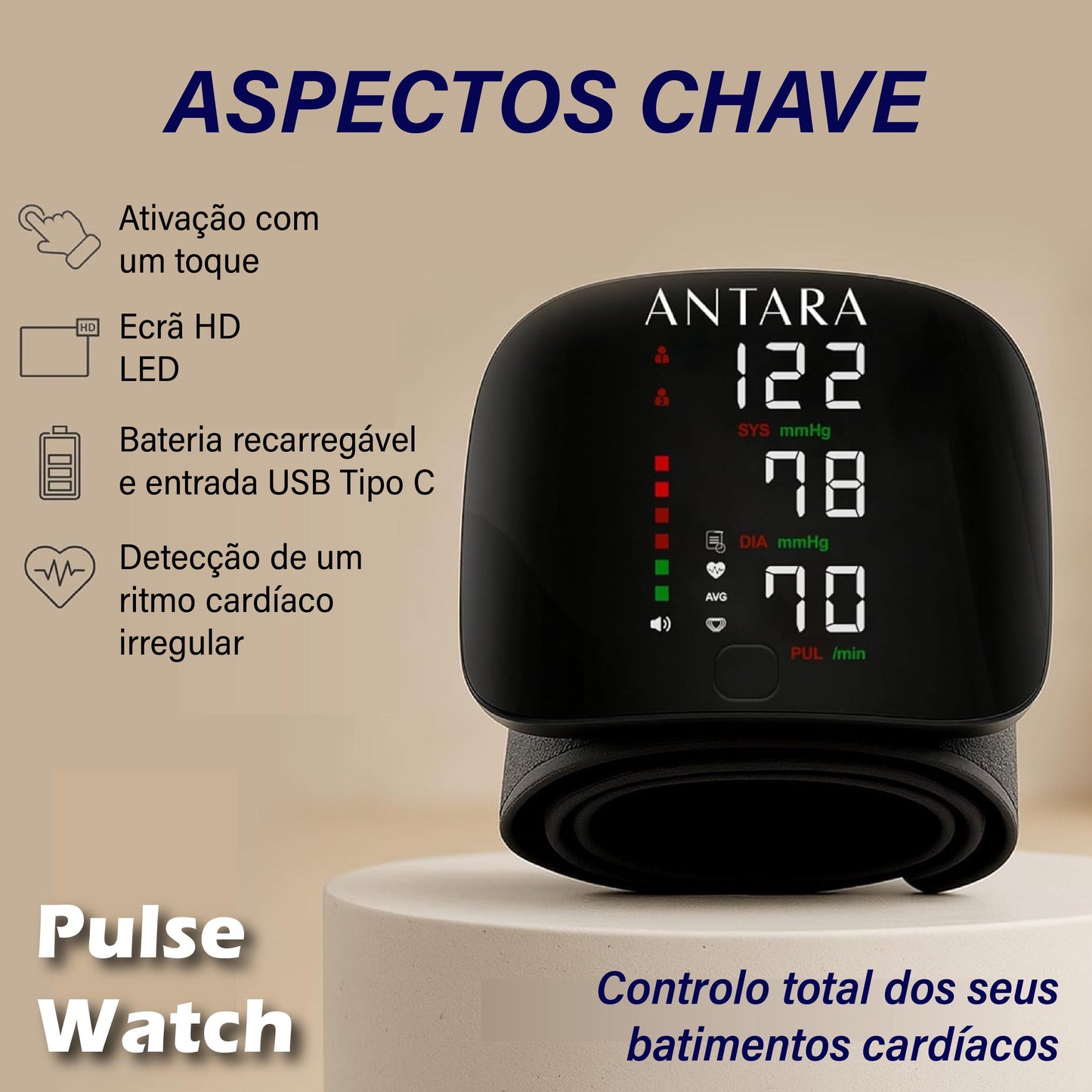 Pulse Watch - Pulsómetro preciso e instantâneo