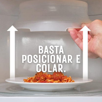 MagnetTap | Tampa magnética para micro-ondas